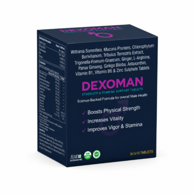 DEXOMAN Men's Strength & Stamina Tablets